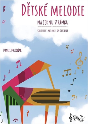 Kniha Dětské melodie na jednu stránku Daneil Poledňák