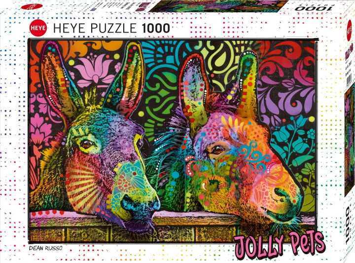 Joc / Jucărie Donkey Love Puzzle 1000 Teile Heye