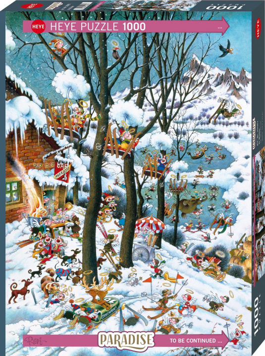 Game/Toy In Winter Puzzle 1000 Teile Heye