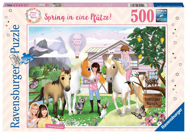 Hra/Hračka ViktoriaSarina - Spring in eine Pfütze! - Puzzle 500 Teile 