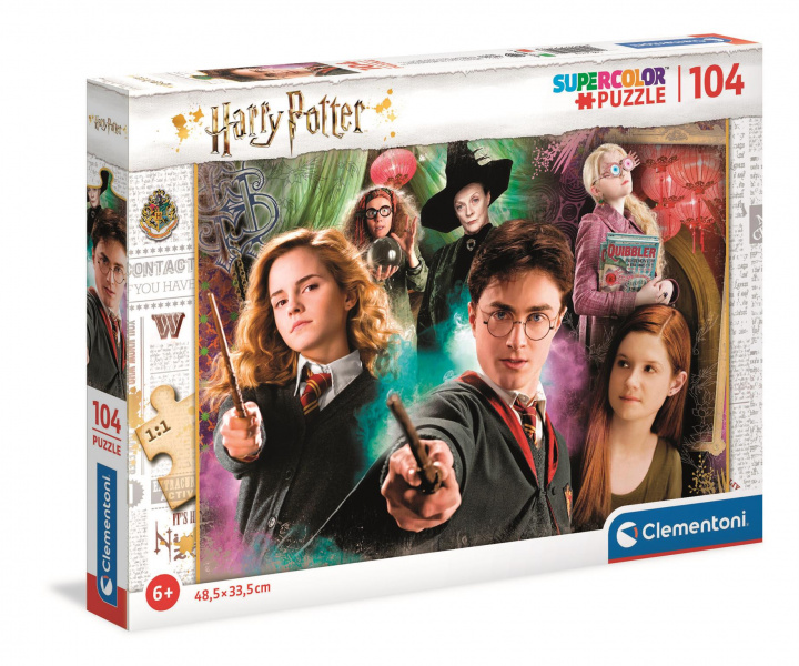 Hra/Hračka Clementoni Puzzle Harry Potter / 104 dílků 