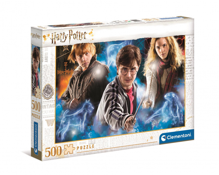 Hra/Hračka Clementoni Puzzle Harry Potter / 500 dílků 