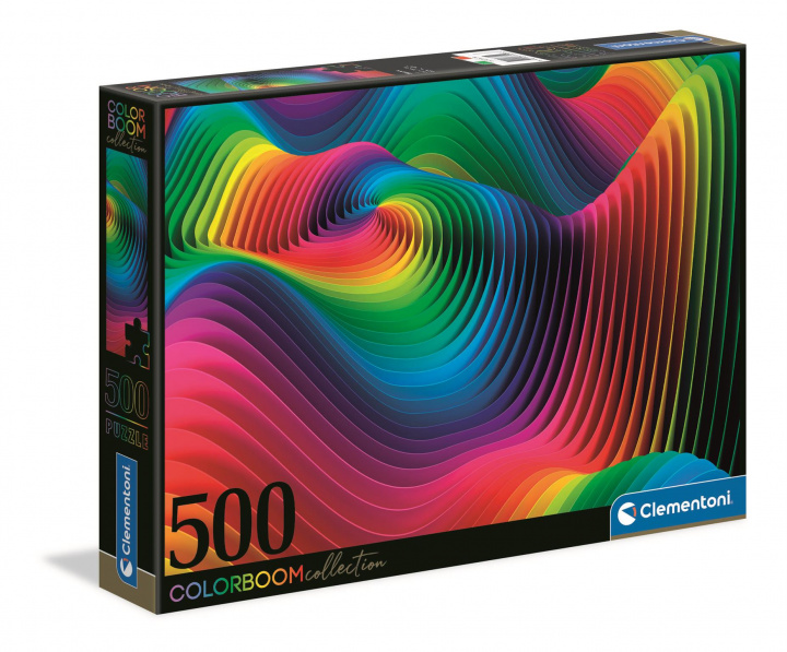 Játék Puzzle 500 color boom Fale 35093 