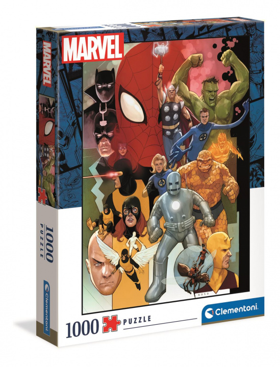 Könyv Puzzle 1000 HQ Marvel 39612 