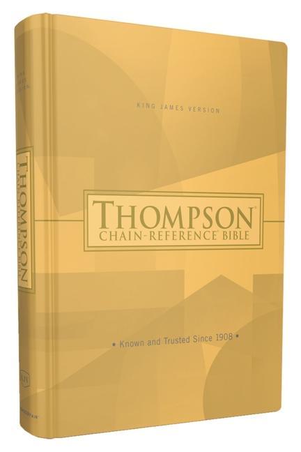 Kniha KJV, Thompson Chain-Reference Bible, Hardcover, Red Letter 