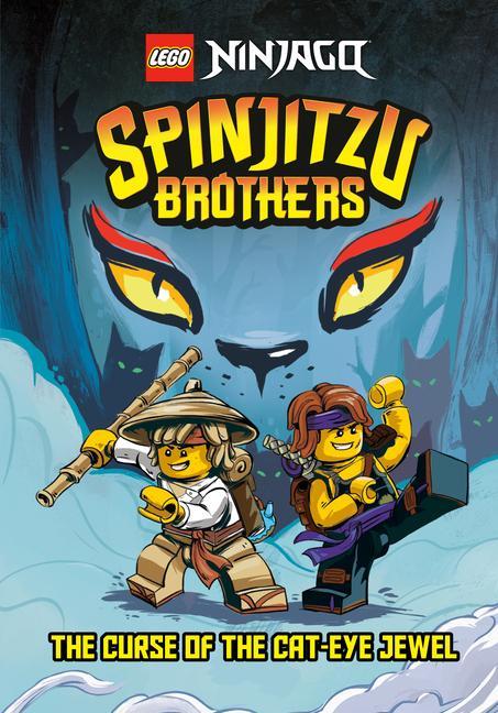 Carte Spinjitzu Brothers #1: The Curse of the Cat-Eye Jewel (Lego Ninjago) 