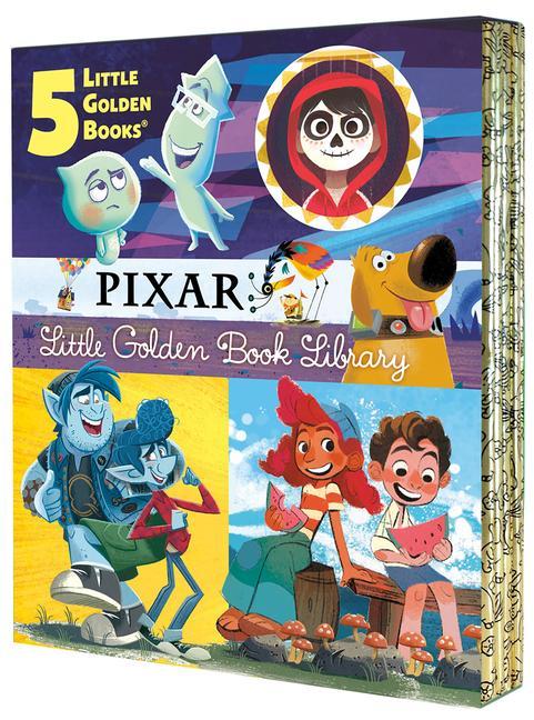 Book Pixar Little Golden Book Library (Disney/Pixar): Coco, Up, Onward, Soul, Luca 