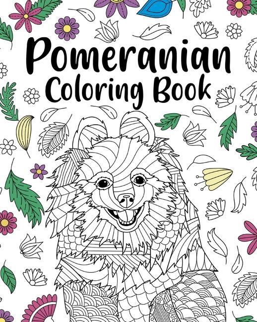 Книга Pomeranian Coloring Book 