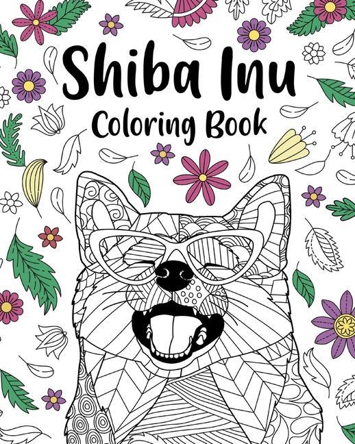 Książka Shiba Inu Coloring Book 