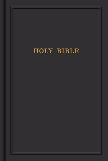 Kniha KJV Pew Bible, Black Hardcover 