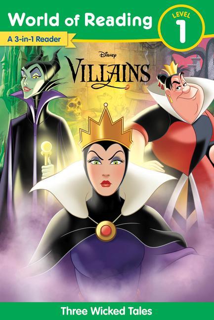 Kniha World of Reading: Disney Villains 3-Story Bind-Up 