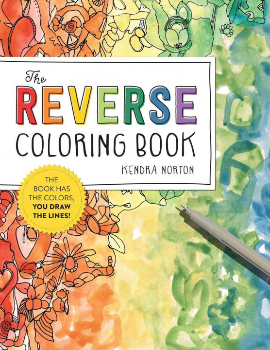 Book Reverse Coloring Book (R) 