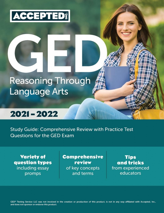 Książka GED Reasoning Through Language Arts Study Guide 