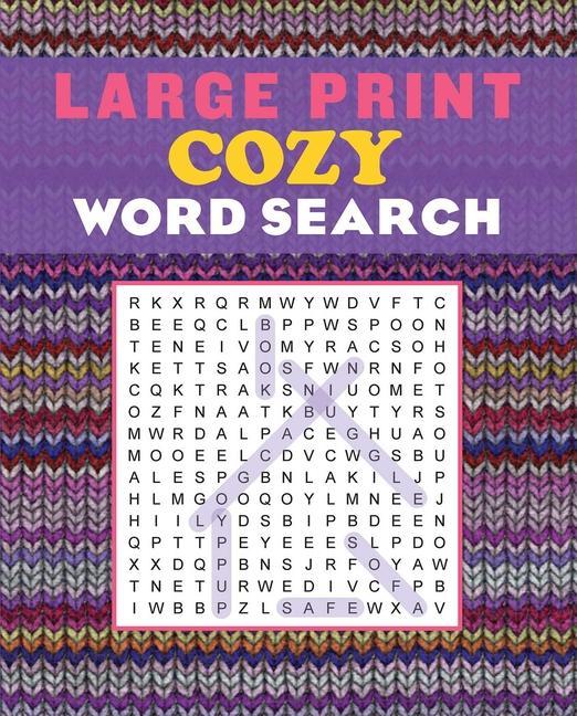 Livro Large Print Cozy Word Search Editors of Thunder Bay Press