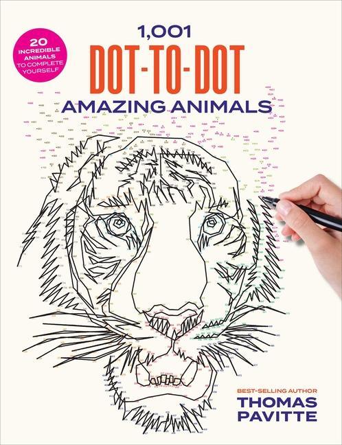 Książka 1,001 Dot-to-Dot Amazing Animals 