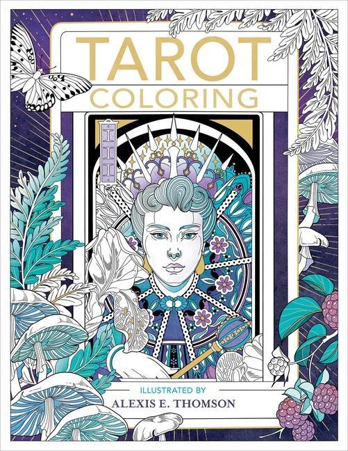 Книга Tarot Coloring 