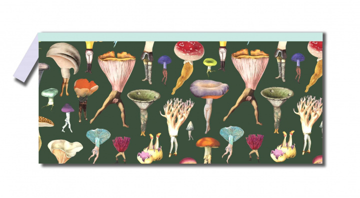 Carte Art of Nature: Fungi Pencil Pouch: (Gifts for Mushroom Enthusiasts and Nature Lovers, Cute Stationery, Back to School Supplies) 