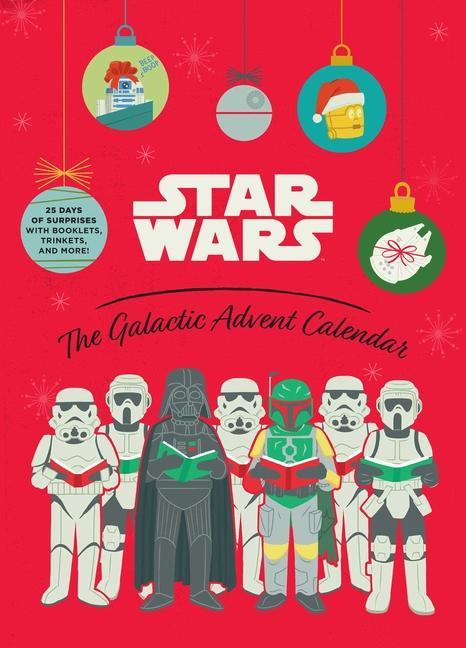 Książka Star Wars: The Galactic Advent Calendar: 25 Days of Surprises with Booklets, Trinkets, and More! (2021 Advent Calendar, Countdown to Christmas, Offici 
