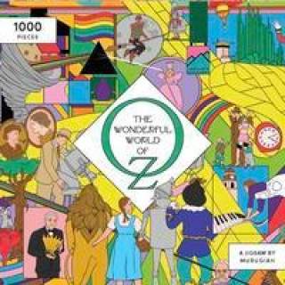 Játék The Wonderful World of Oz 1000 Piece Puzzle: A Movie Jigsaw Puzzle 