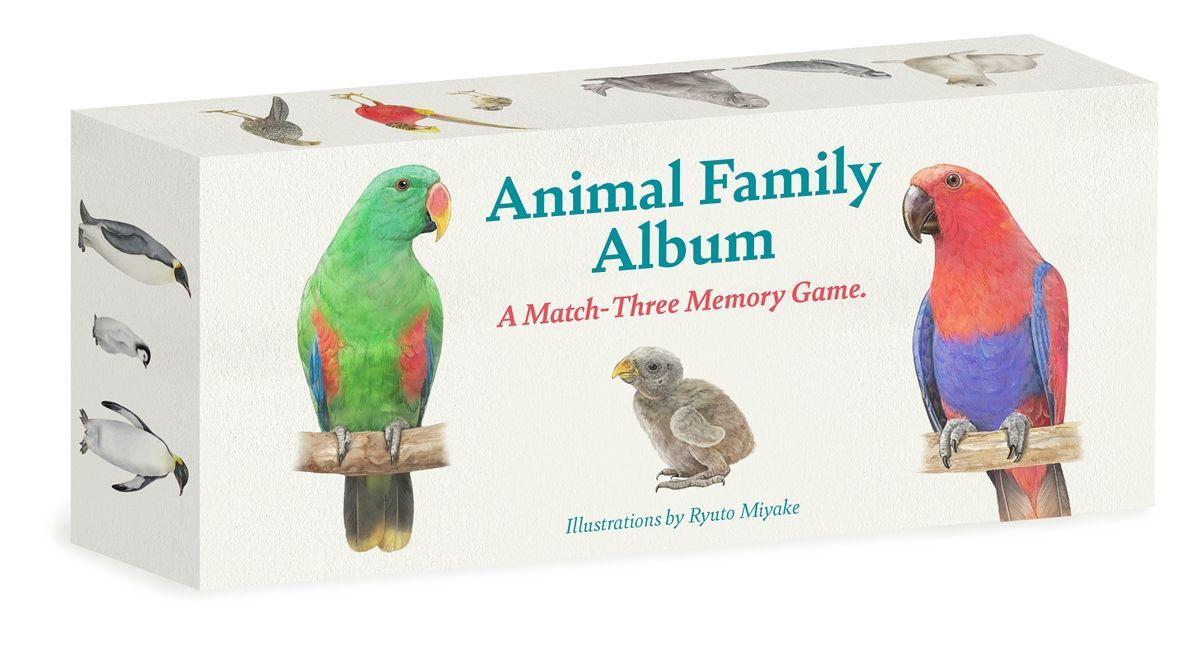 Game/Toy Animal Family Match: A Matching Game Illustrated By