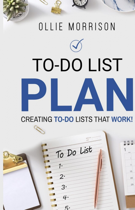Könyv To-Do List Plan 