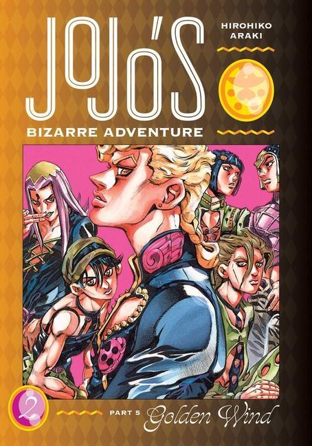 Carte JoJo's Bizarre Adventure: Part 5 - Golden Wind, Vol. 2 Hirohiko Araki