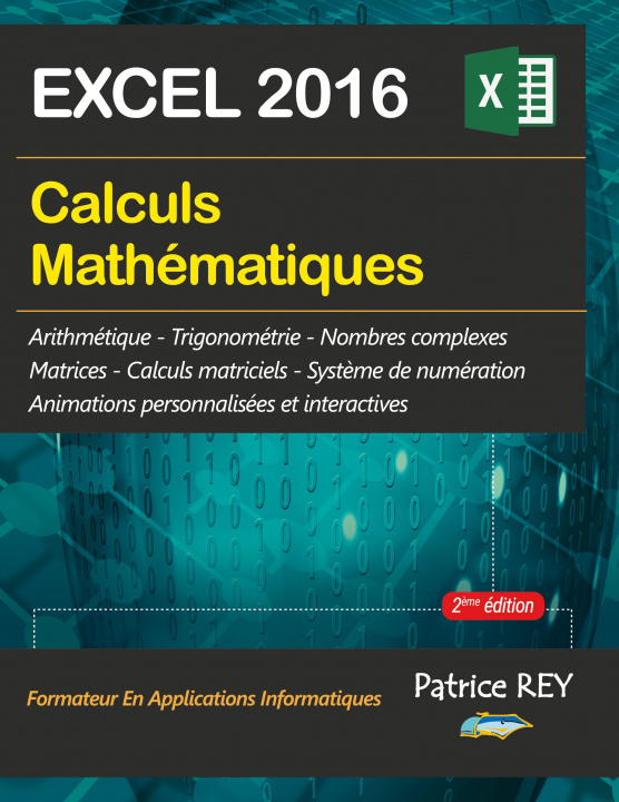 Kniha Calculs mathematiques avec EXCEL 2016 