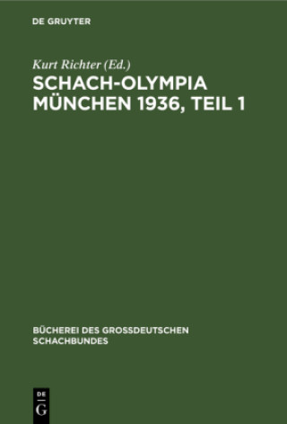 Carte Schach-Olympia Munchen 1936, Teil 1 