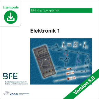 Kniha Elektronik 1 Version 5.0. Lizenzcode BFE-TIB Technologie und Innovation für Betriebe GmbH