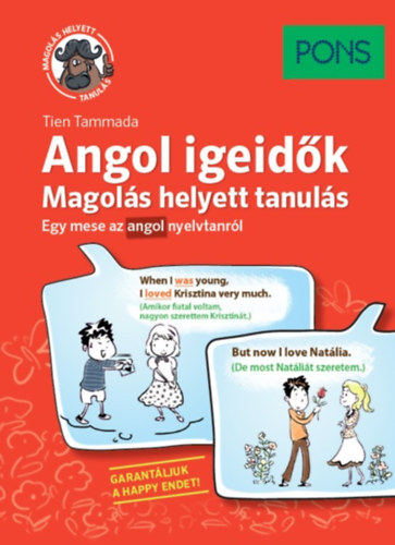 Kniha PONS Angol igeidők - Magolás helyett tanulás Tien Tammada