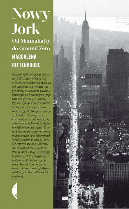 Kniha Nowy Jork. Od Mannahatty do Ground Zero wyd. 2021 Magdalena Rittenhouse