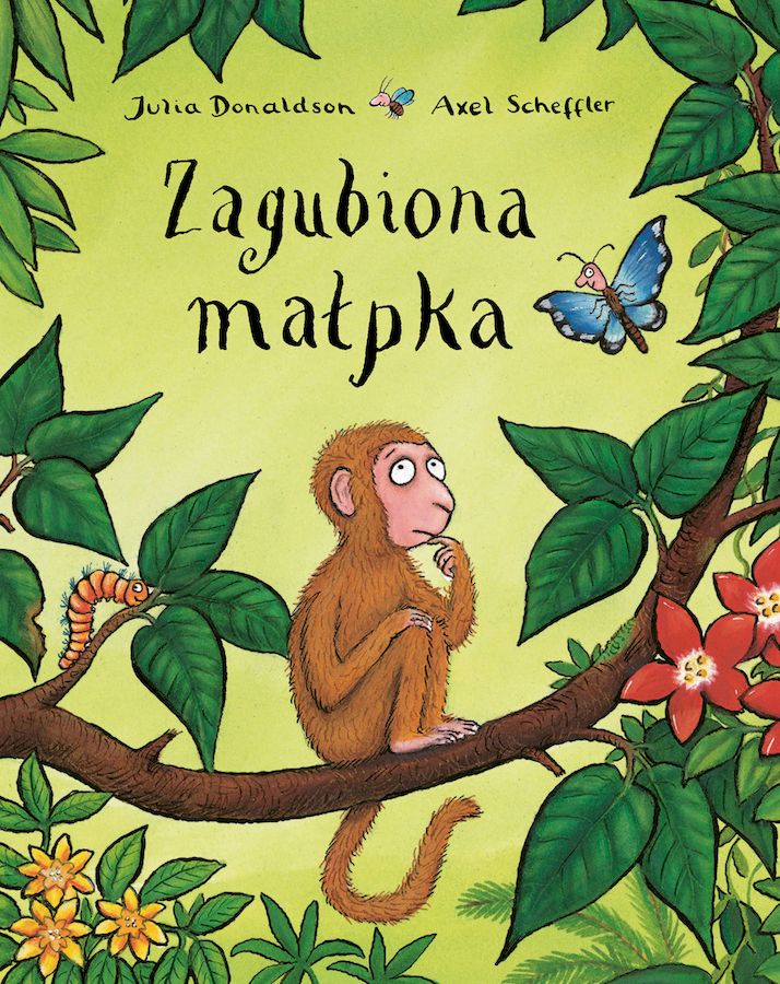 Kniha Zagubiona małpka Julia Donaldson