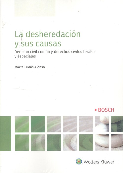 Könyv La desheredación y sus causas MARTA ORDAS ALONSO