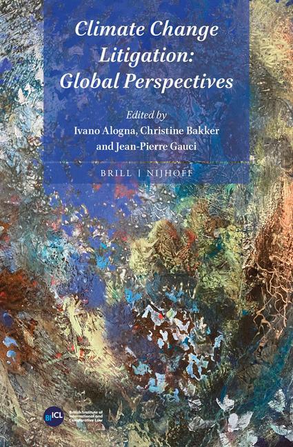 Buch Climate Change Litigation: Global Perspectives Christine Bakker