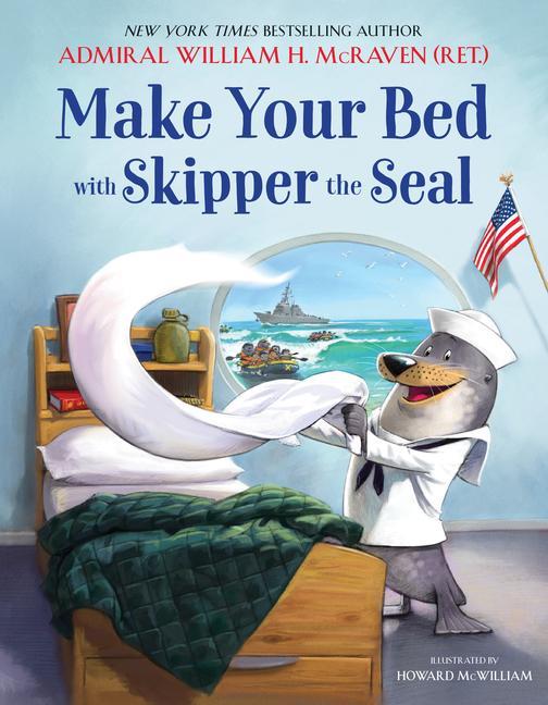 Carte Make Your Bed with Skipper the Seal Howard Mcwilliam