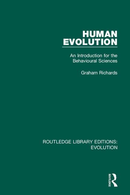 Knjiga Human Evolution Graham Richards