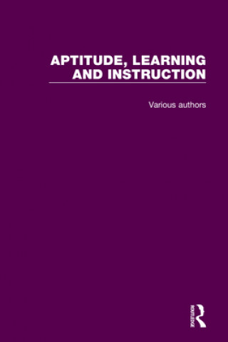 Knjiga Aptitude, Learning and Instruction Marshall J. Farr