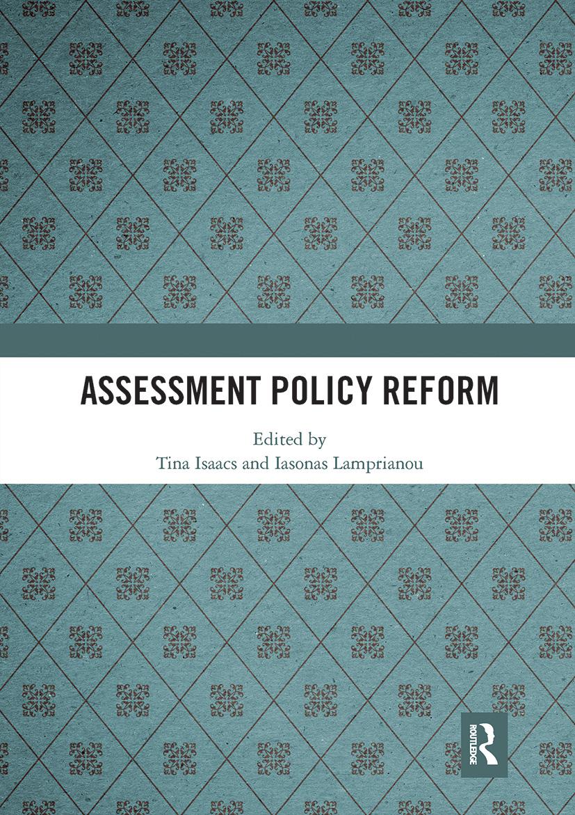 Libro Assessment Policy Reform Tina Isaacs