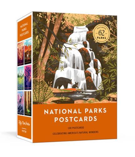 Game/Toy National Parks Postcards Fifty-Nine Parks