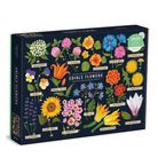 Game/Toy Edible Flowers 1000 Piece Puzzle GALISON