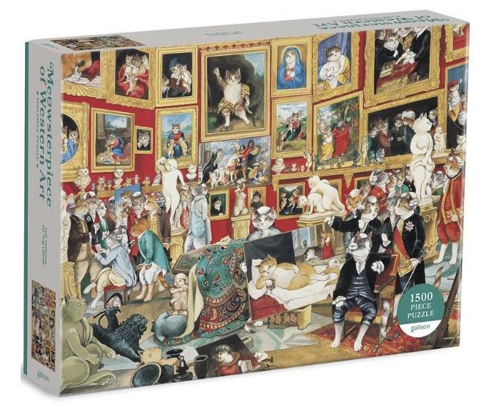 Game/Toy Tribuna of the Uffizi Meowsterpiece of Western Art 1500 Piece Puzzle GALISON