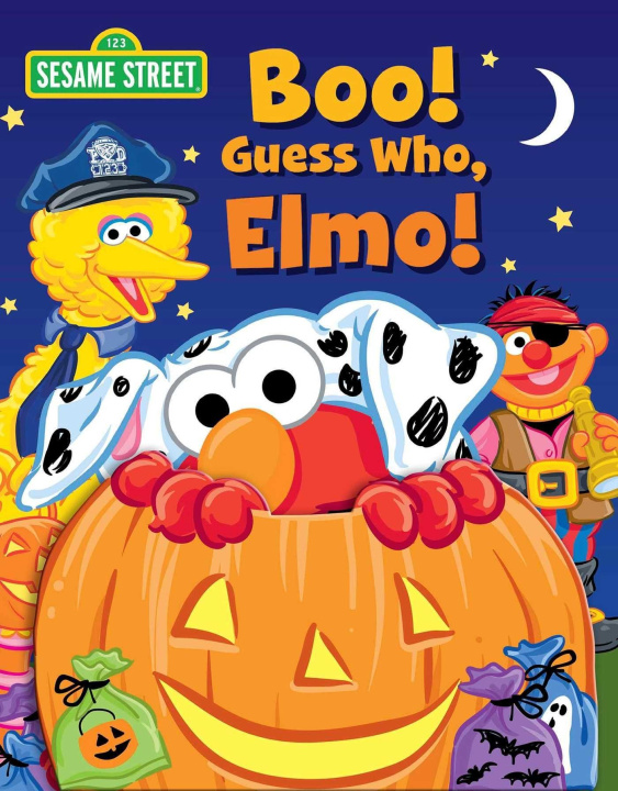 Carte Sesame Street: Boo! Guess Who, Elmo! Ernie Kwiat