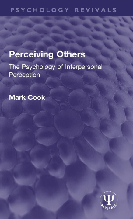 Book Perceiving Others Mark Cook