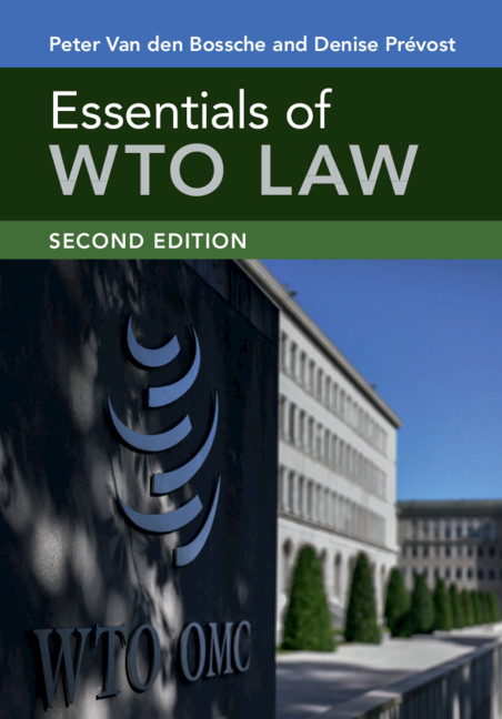 Carte Essentials of WTO Law Denise Prevost