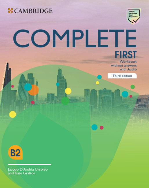 Carte Complete First Workbook without Answers with Audio Jacopo D'Andria Ursoleo