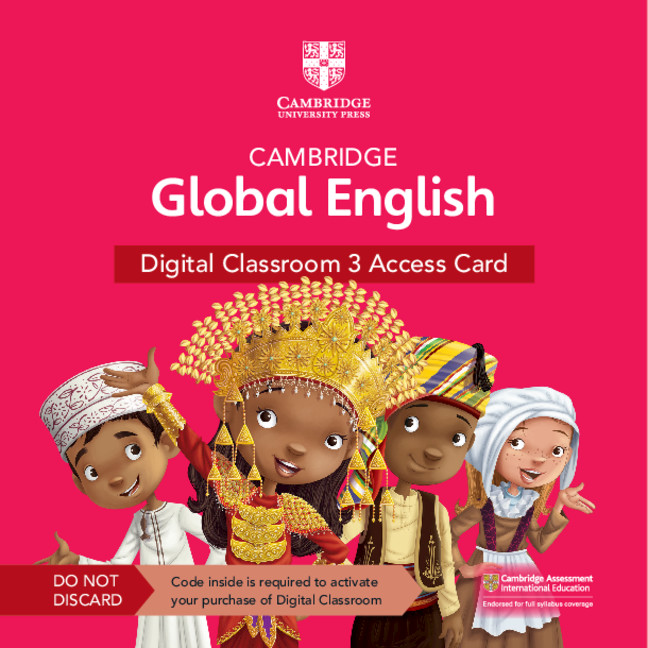 Βιβλίο Cambridge Global English Digital Classroom 3 Access Card (1 Year Site Licence) Elly Schottman