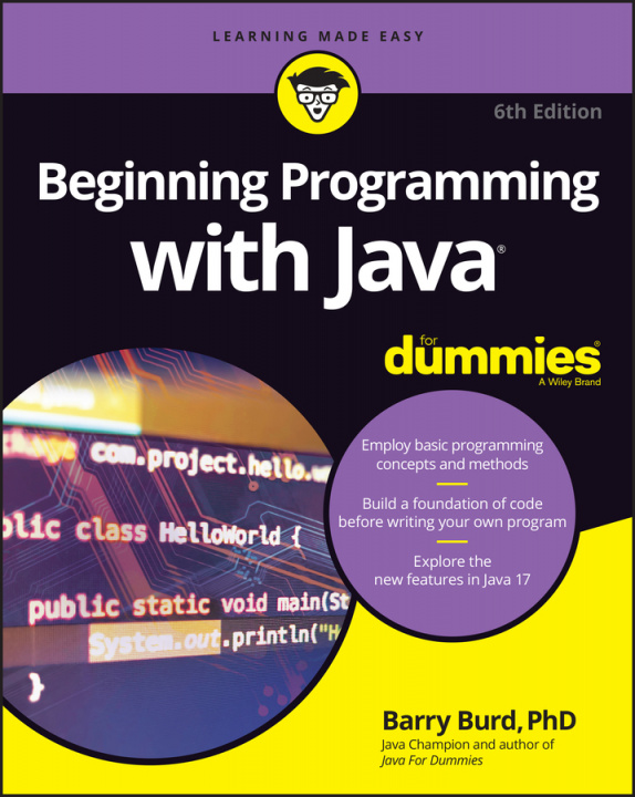 Książka Beginning Programming with Java For Dummies, 6th Edition Barry Burd