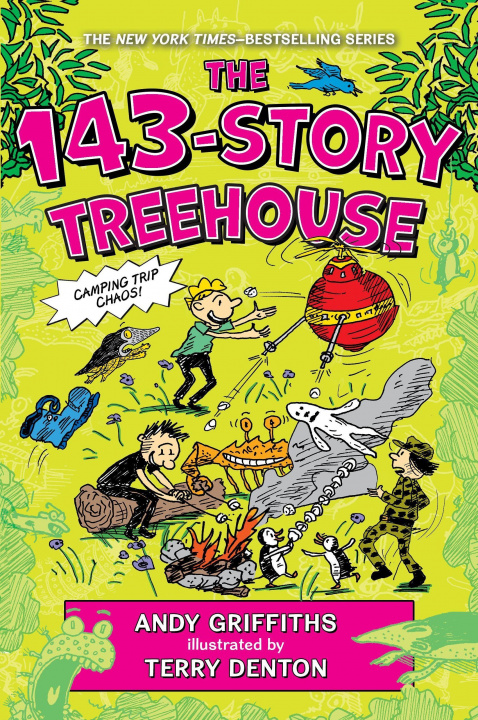 Kniha The 143-Story Treehouse: Camping Trip Chaos! Terry Denton
