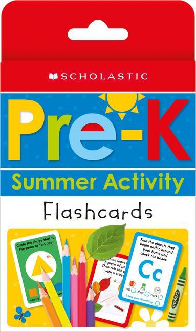 Könyv PreK Summer Activity Flashcards (Preparing for PreK): Scholastic Early Learners (Flashcards) Scholastic