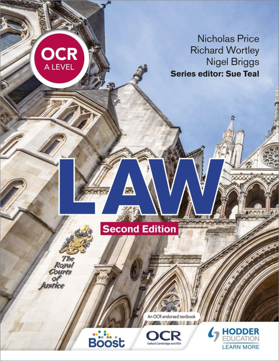 Book OCR A Level Law Second Edition Richard Wortley